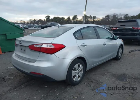 2014 Kia Forte Lx z USA, uszkodzony, nr VIN KNAFK4A63E5054821